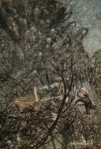 Juhannusyön unelma tekijältä Arthur Rackham