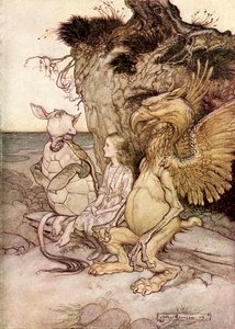 Lewis Carrollin Liisa seikkailut ihmemaassa tekijältä Arthur Rackham