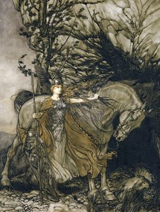 Brunnhilde tekijältä Arthur Rackham