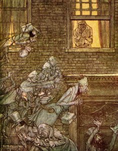 Charles Dickensin joululaulu tekijältä Arthur Rackham