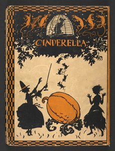 Cinderellan etukansi, uudelleen kertonut C.S. Evans ja kuvittanut Arthur Rackham tekijältä Arthur Rackham