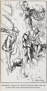 Kuva Ganymedesta Kuten haluat. tekijältä Arthur Rackham