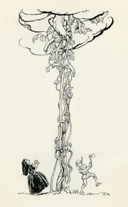 Jack ja pavunvarsi tekijältä Arthur Rackham