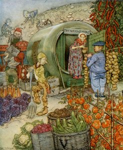 Venetsian kauppias tekijältä Arthur Rackham