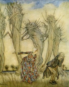 Herra ja rouva Etikka tekijältä Arthur Rackham