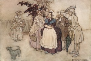 Rip Van Winkle, 1907 tekijältä Arthur Rackham