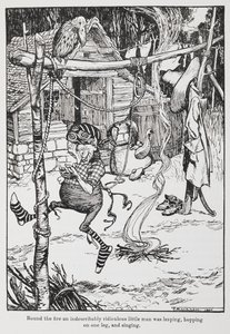 Rumpelstiltskin tekijältä Arthur Rackham