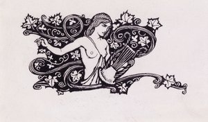 Sweetest Echo, Sweetest Nymph, kuvitus Comuksesta, John Milton (1608-74), versio julkaistu 1921 tekijältä Arthur Rackham
