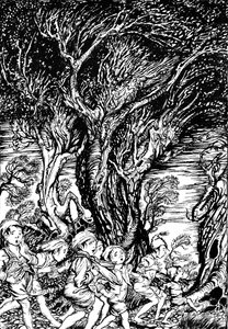 Arthur Rackhamin keijukirja tekijältä Arthur Rackham