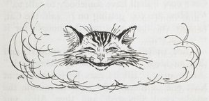 Cheshiren kissa tekijältä Arthur Rackham