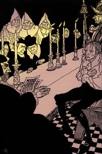 Edgar Allan Poen "The Pit and the Pendulum". tekijältä Arthur Rackham