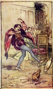 William Shakespearen äijän kesyttäminen tekijältä Arthur Rackham