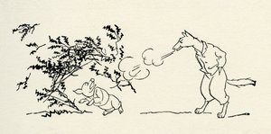 Kolme pientä porsasta tekijältä Arthur Rackham