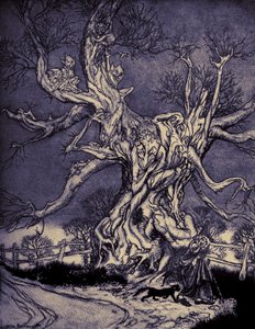 Sleepy Hollowin legenda tekijältä Arthur Rackham