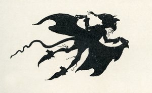 Tom-Tit-Tot tekijältä Arthur Rackham