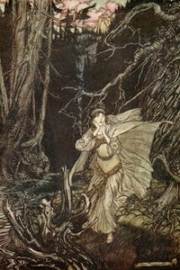 Undine Friedrich de la Motte Fouque tekijältä Arthur Rackham