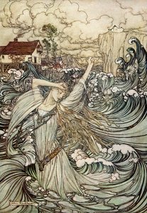 Undine Friedrich de la Motte Fouque tekijältä Arthur Rackham