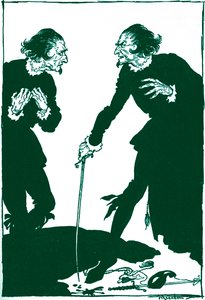 Edgar Allan Poen William Wilson tekijältä Arthur Rackham