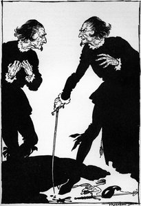 Edgar Allan Poen William Wilson tekijältä Arthur Rackham