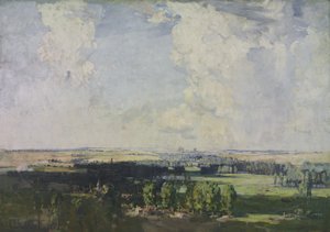 Amiens, lännen avain, 1928 tekijältä Arthur Streeton