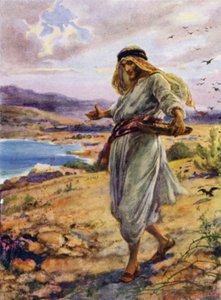 Kylväjä (väri litho) tekijältä Arthur Twidle