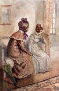 Jane Austenin kuvitus Emmalle tekijältä Arthur Wallis Mills