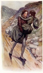 Jane Austenin kuvitus Ylpeydelle ja ennakkoluulolle tekijältä Arthur Wallis Mills