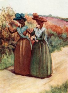 Jane Austenin kuvitus tunneille ja tunteille tekijältä Arthur Wallis Mills