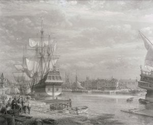 John Guyn retkikunta valmistautuu purjehtimaan Newfoundlandiin tekijältä Arthur Wilde Parsons