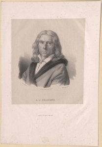 Adelbert von Chamisso (painettu) tekijältä Artist Unknown