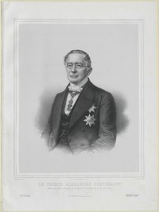 Aleksandr Mihailovitš Goršakovin kreivi tekijältä Artist Unknown