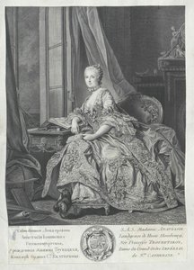 Anastasia Ivanovna prinsessa Trubezkaja, tekijältä Artist Unknown