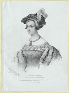 Anne Boleyn tekijältä Artist Unknown