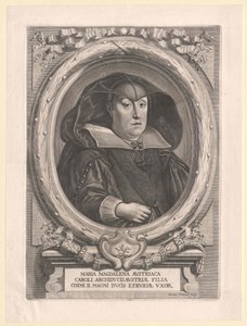 Itävallan arkkiherttuatar Maria Magdaleena tekijältä Artist Unknown