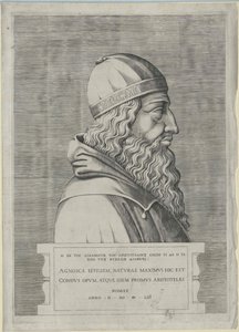 Aristoteles (painettu) tekijältä Artist Unknown