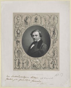 August Weihrauch (painettu) tekijältä Artist Unknown