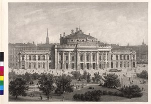 Burgtheater Wienissä tekijältä Artist Unknown