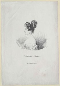 Caroline Bauer (tulosta) tekijältä Artist Unknown