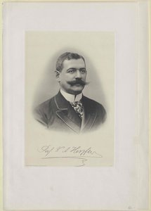 Charles August Herzfeld (tulosta) tekijältä Artist Unknown