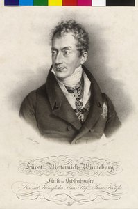 Clement Wenzel Lothar Lothar Metternich-Winneburgin kreivi tekijältä Artist Unknown