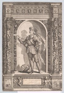 Zollernin kreivi Eitel Frederick II tekijältä Artist Unknown