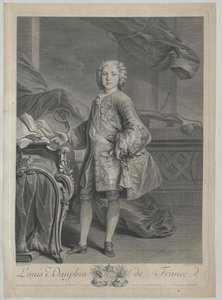 Ranskan Dauphin Ludwig tekijältä Artist Unknown