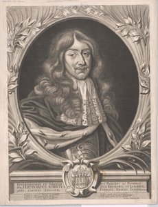 Brunswick-Wolfenbuettelin herttua Ferdinand Albert II (tuloste) tekijältä Artist Unknown