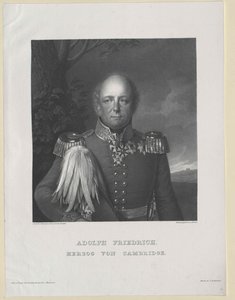 Cambridgen herttua Adolf Friedrich tekijältä Artist Unknown