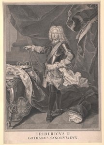 Saksi-Götan herttua Frederick II tekijältä Artist Unknown