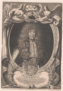 Saxe-Zeitzin herttua Moritz tekijältä Artist Unknown