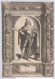 Valitsijamies Pfalzin Frederick I voitokkaasti tekijältä Artist Unknown