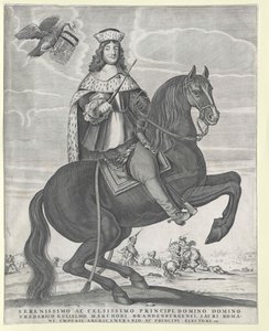 Brandenburgin vaaliruhtinas (1620-1688) Frederick Wilhelm tekijältä Artist Unknown