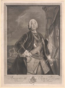 Saksin vaaliruhtinas Friedrich August II tekijältä Artist Unknown