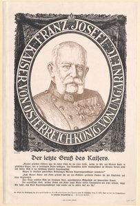 Itävallan keisari Franz Joseph I tekijältä Artist Unknown